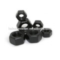 black Hex thin Nut ,Black Oxide Hex Nut, carbon steel black hex thin nutM2-M20